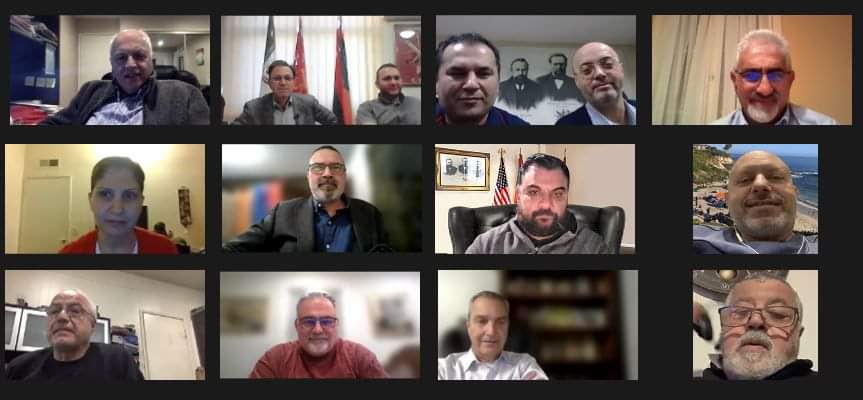 ARF Western U.S. Central Committee Meets with ARF Central Committees of Iran