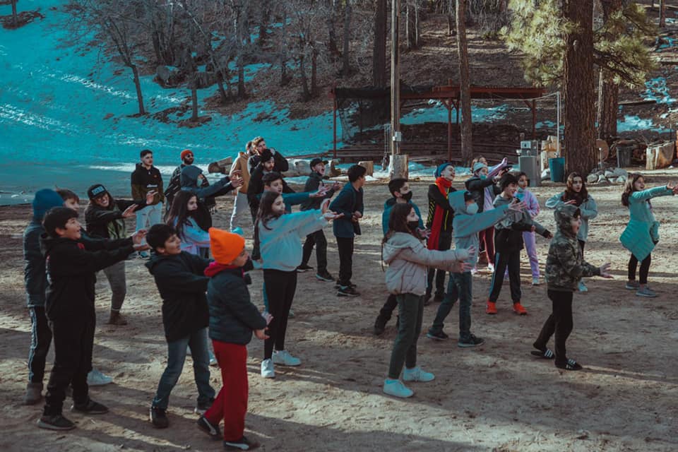 The Armenian Youth Federation Juniors Organization of Western United States has completed its 2022 Winter Getaway program at AYF Camp