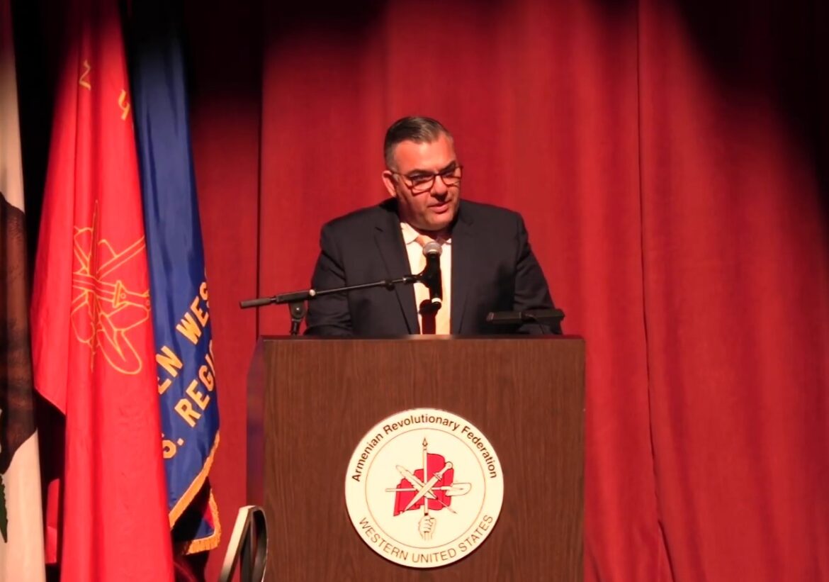 ARF Western US Representative Levon Baronian – ARF 135th Anniversary Commemoration